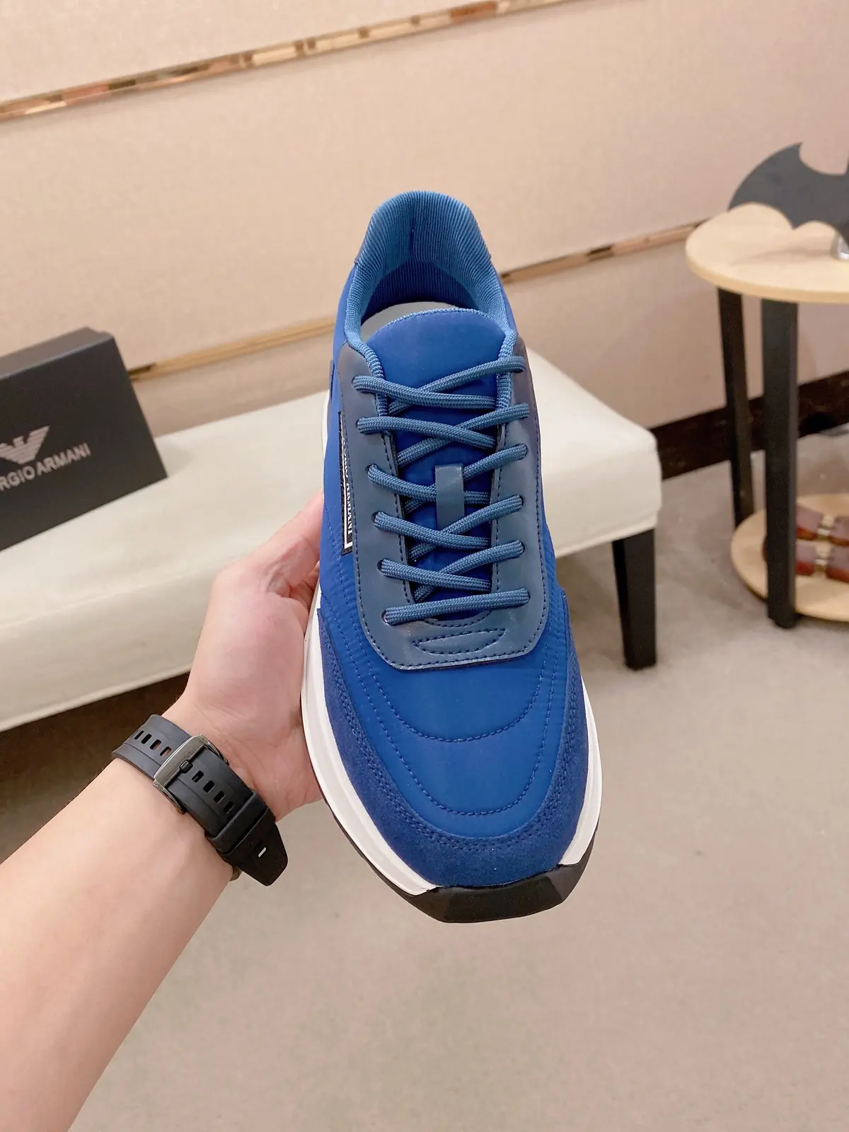 Armani Style Leather Men's Shoes Lookbook Reference image 2