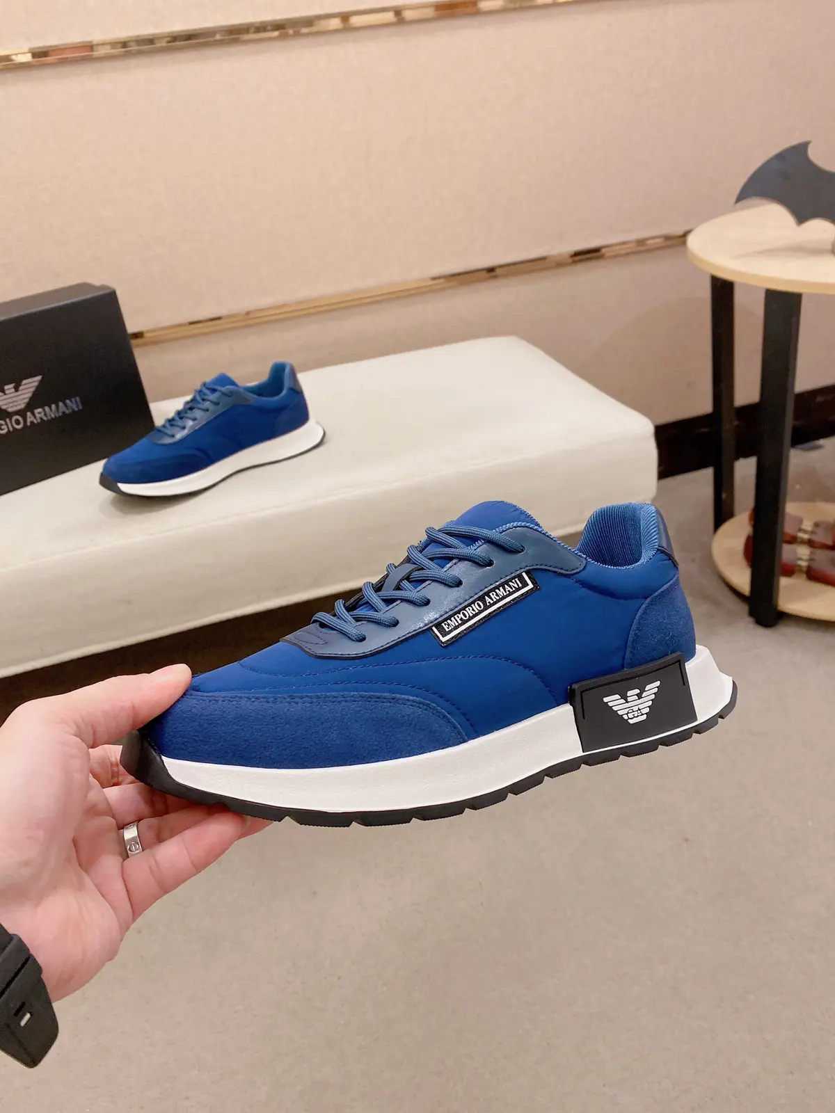 Armani Style Leather Men's Shoes Lookbook Reference image 3