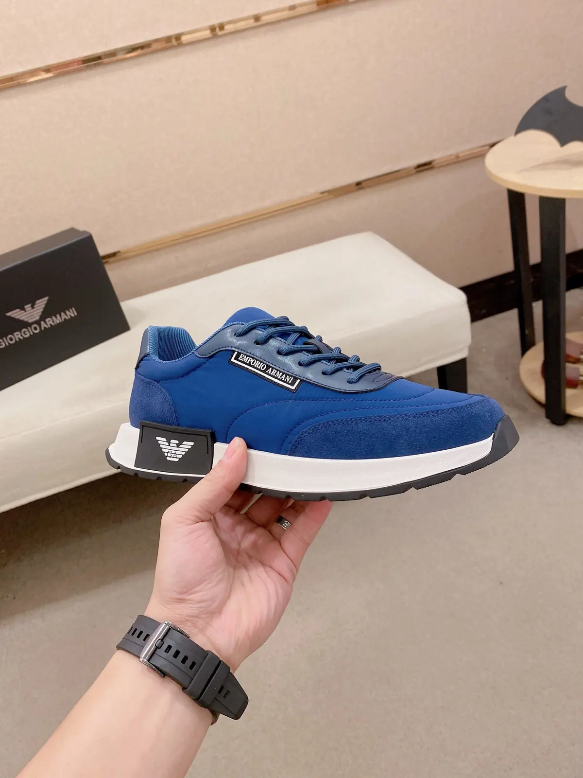 Armani Style Leather Men's Shoes Lookbook Reference image 4