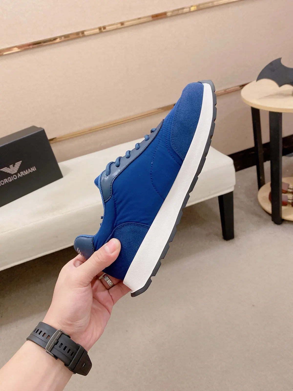 Armani Style Leather Men's Shoes Lookbook Reference image 5