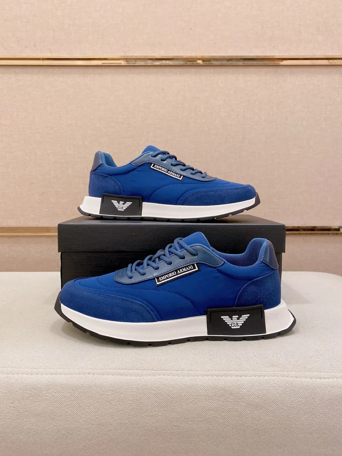 Armani Style Leather Men's Shoes Lookbook Reference image 7