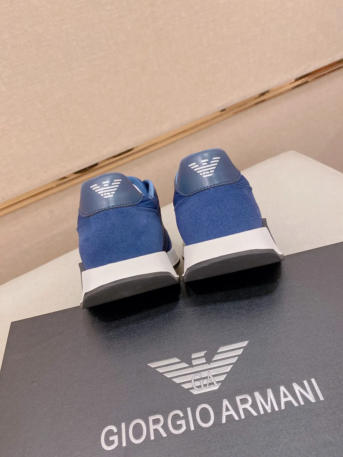 Armani Style Leather Men's Shoes Lookbook Reference image 8