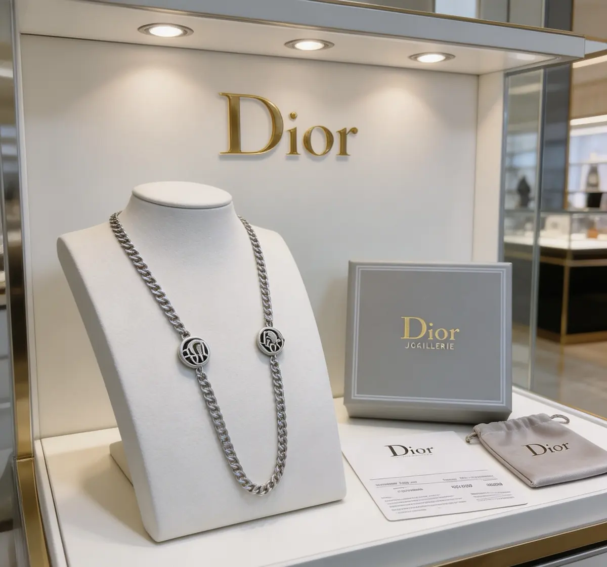 Dior Style Beige Chain Bag Lookbook Reference image 3