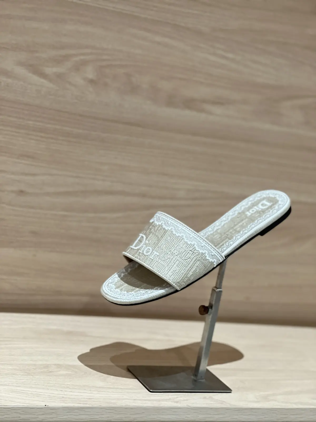 Dior Style Beige Leather Women's Shoes Lookbook Reference image 1