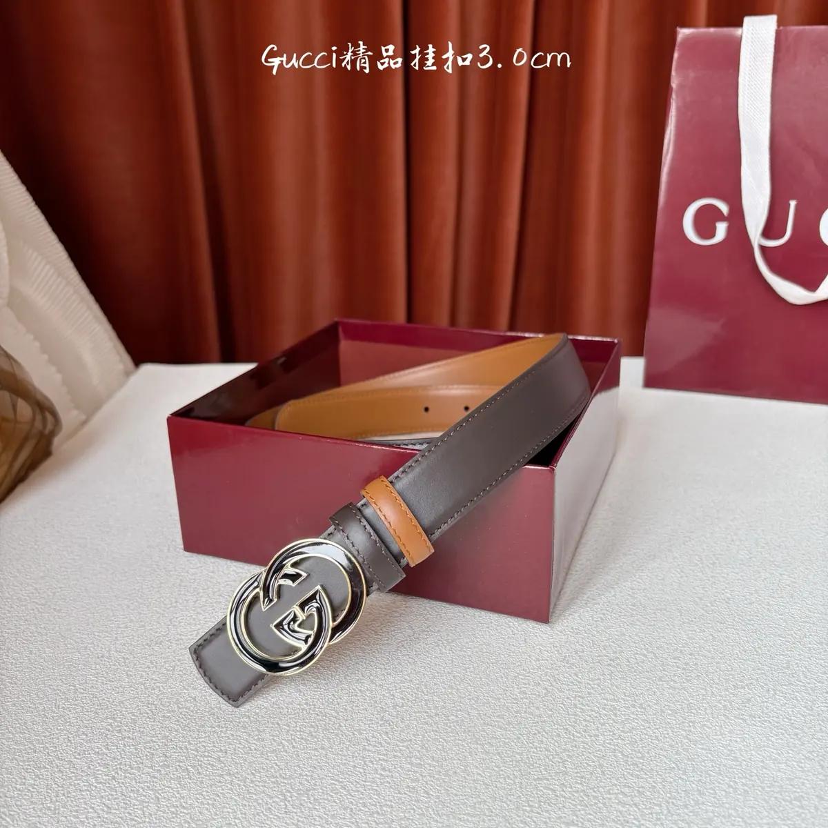 Gucci Style Brown Leather Women's Clothing Lookbook Reference image 1