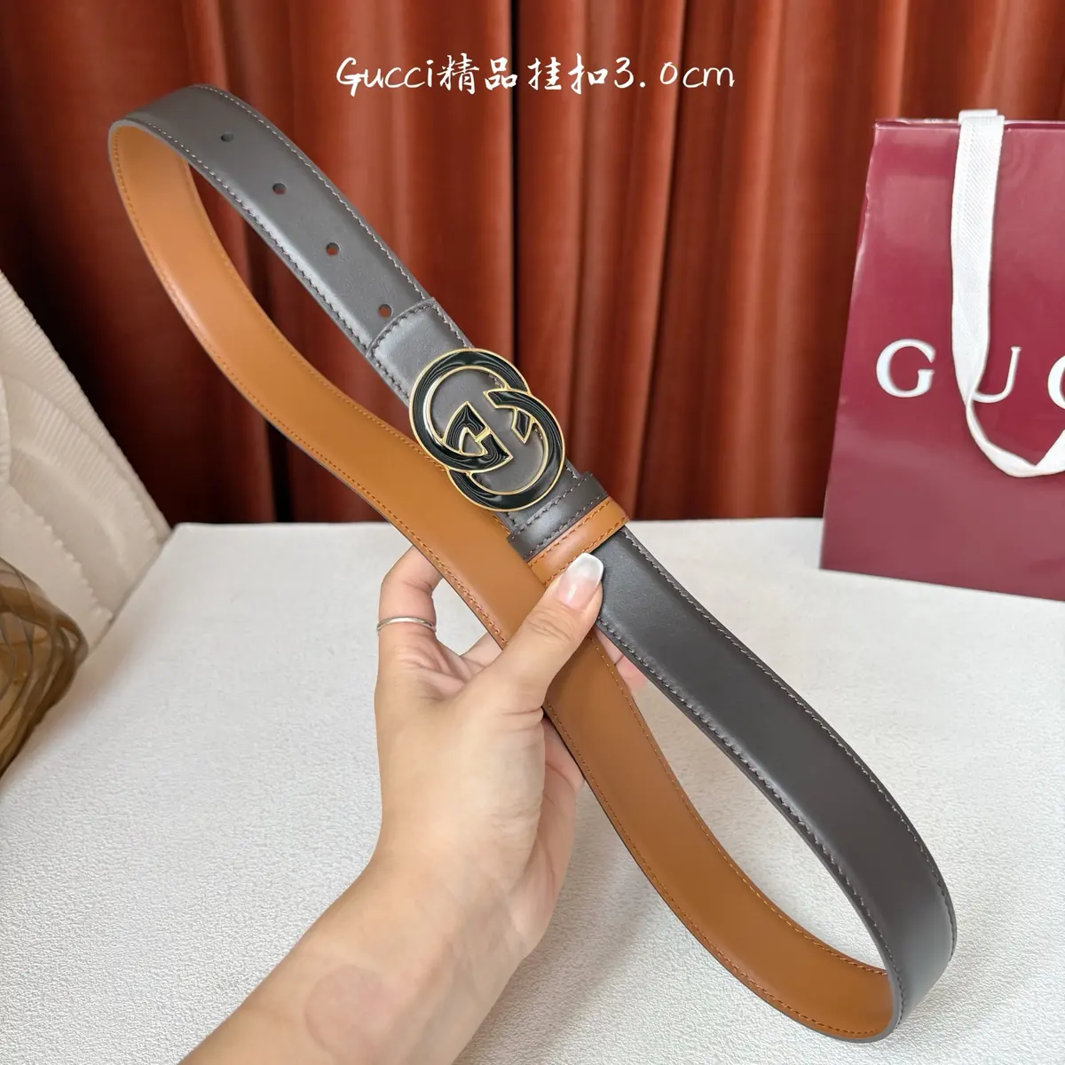 Gucci Style Brown Leather Women's Clothing Lookbook Reference image 6