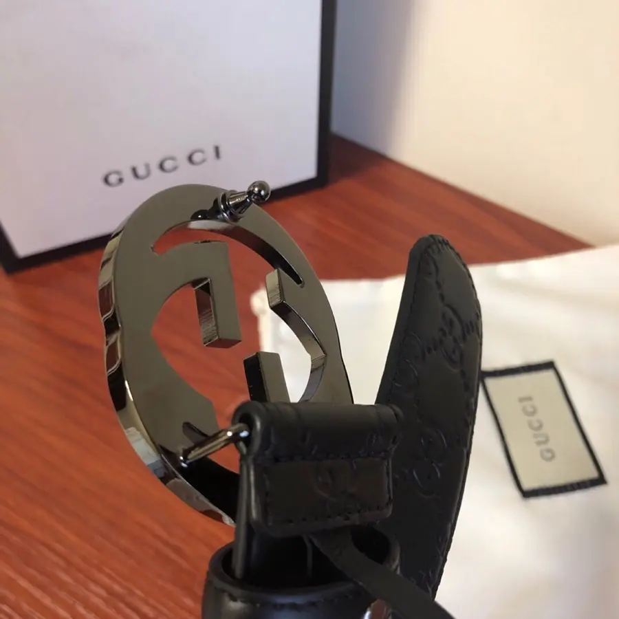 Gucci Style Leather Men's Clothing Lookbook Reference image 6