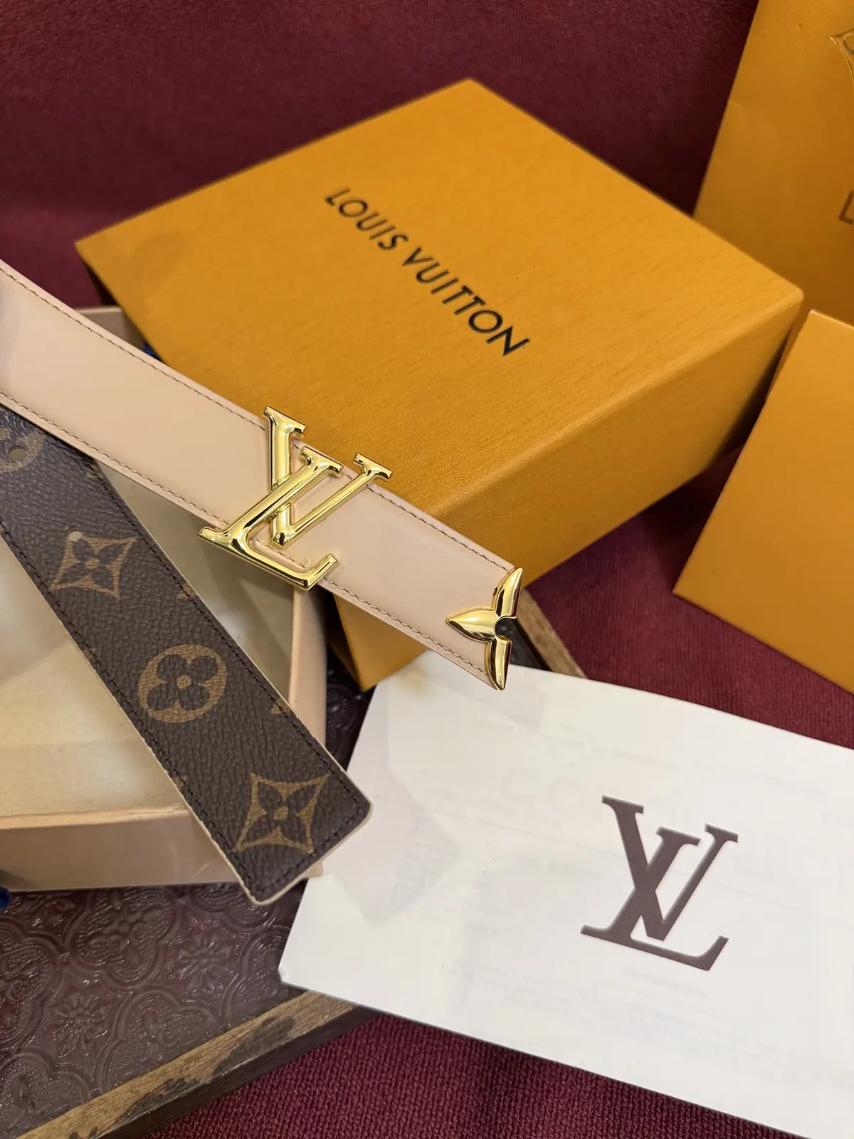 LV Style Gold Leather Women's Clothing Lookbook Reference image 4