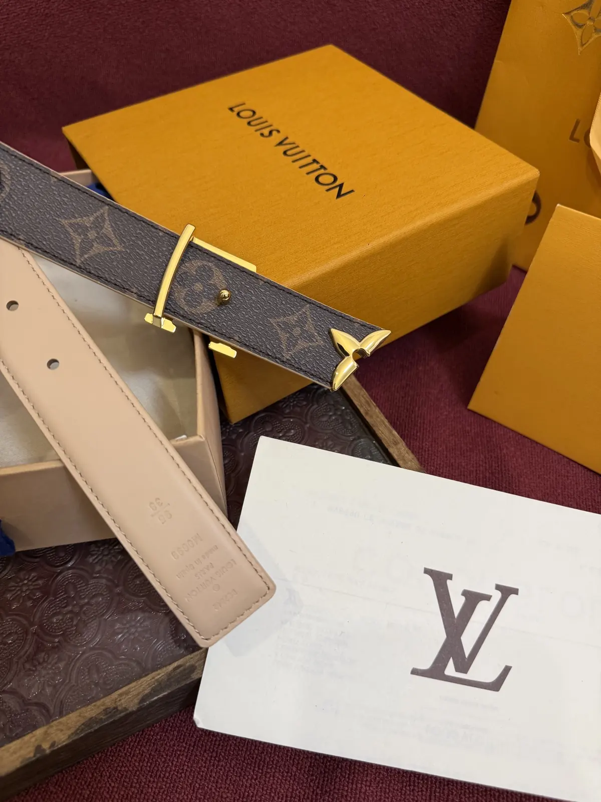 LV Style Gold Leather Women's Clothing Lookbook Reference image 5