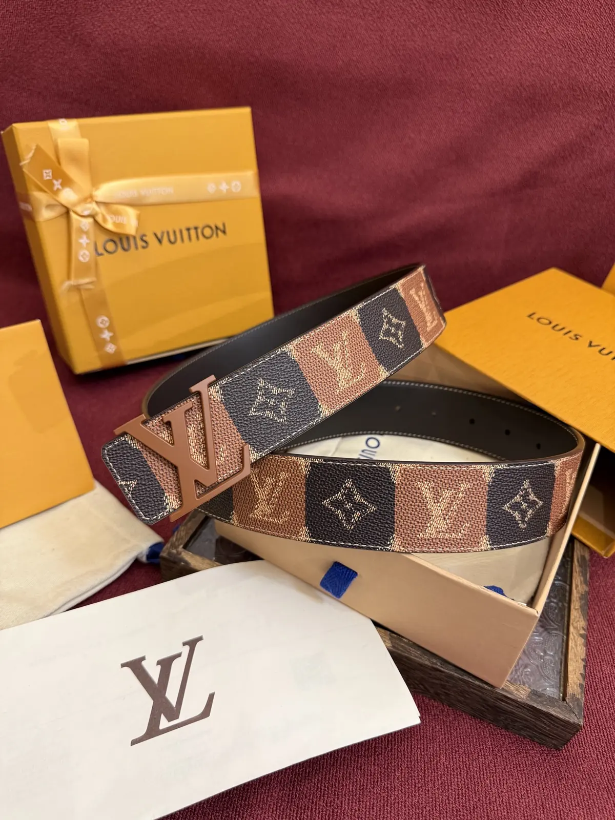 LV Style Leather Men's Clothing Lookbook Reference image 4