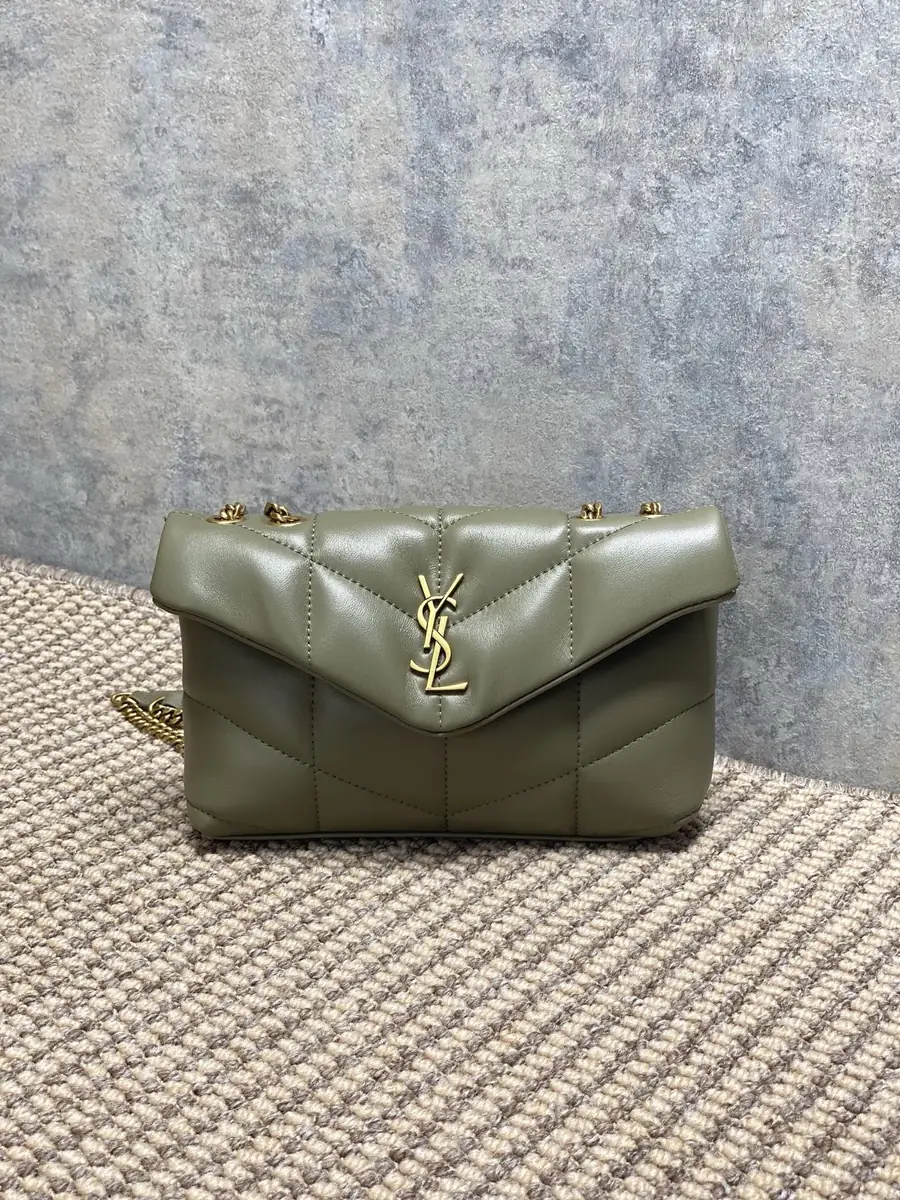 YSL Style Green Crossbody Bag style reference detail image 1 from source 729377